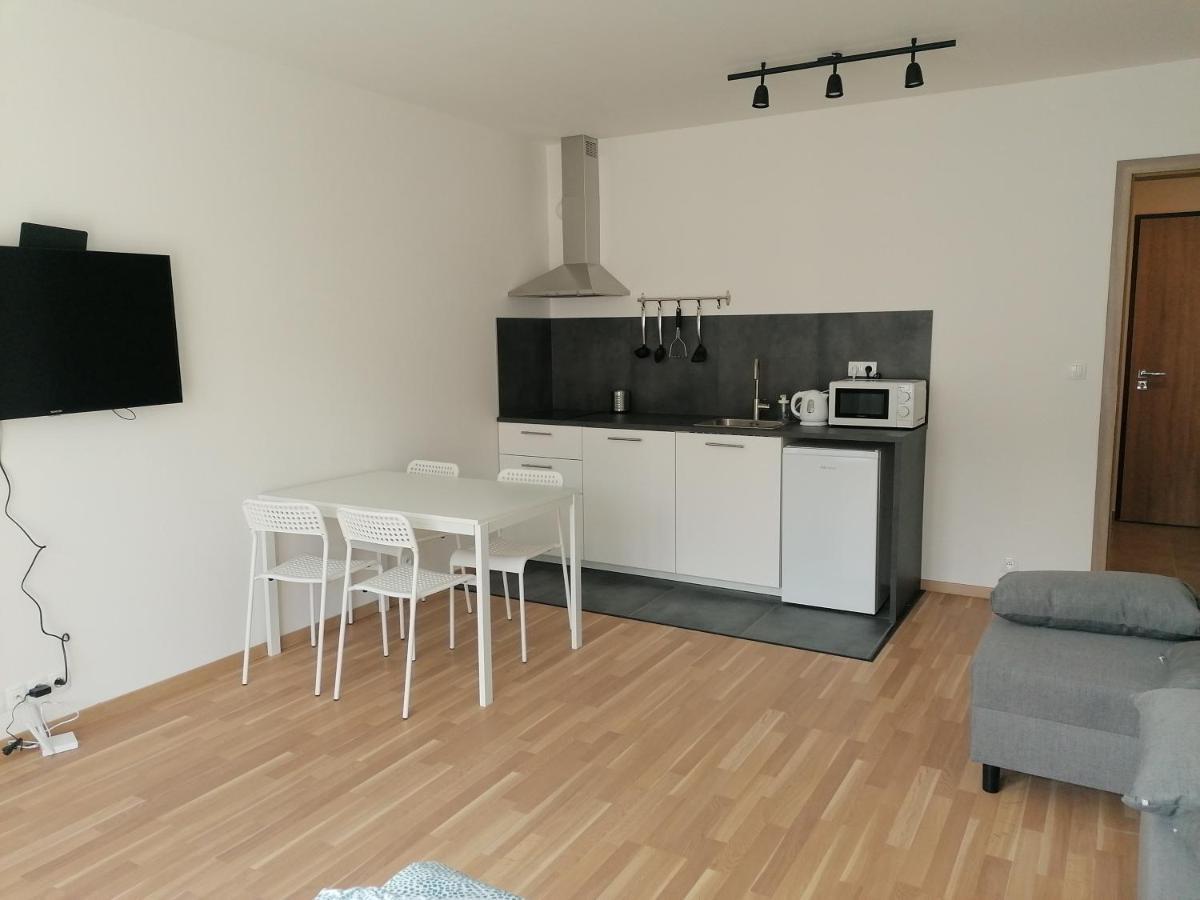 Brand New Studio Apartment #31 In Brand New Building With Free Parking In The Center Prag Exterior foto